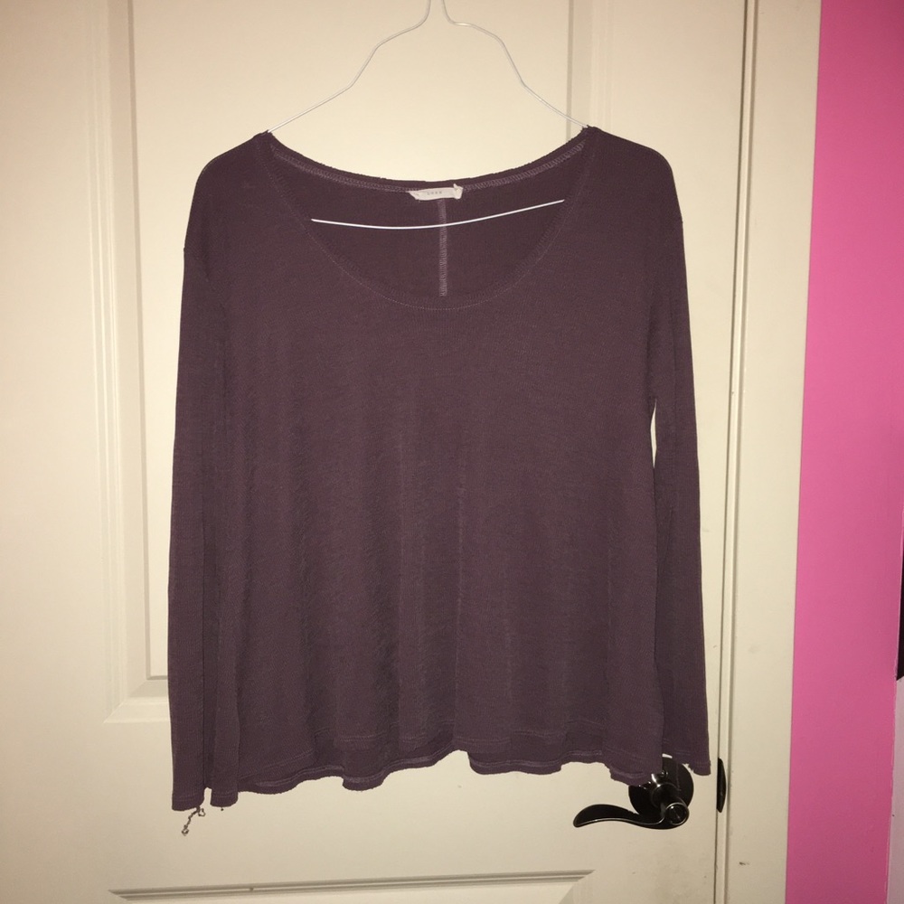 NORDSTROM LUSH purple knit